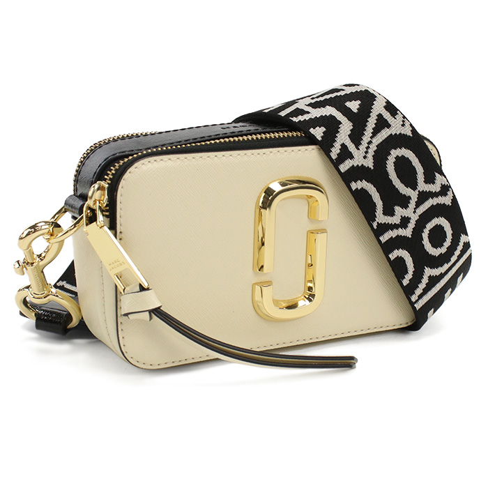 マークジェイコブス MARC JACOBS THE SNAPSHOT 斜め掛けショルダー2S3HCR500H03　134CLOUD WHITE-MULTI ホワイト系 bag-01