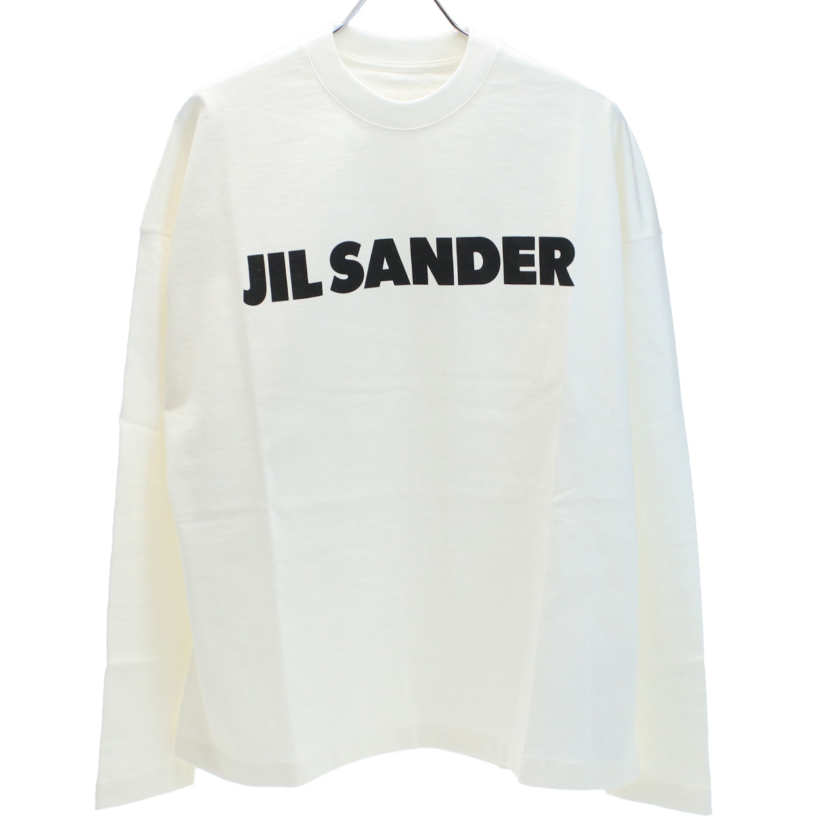 JIL SANDER　ジル サンダー  メンズ－ロングＴシャツ　ブランドJ22GC0136　J45148　102ホワイト系　apparel-01　ts-01