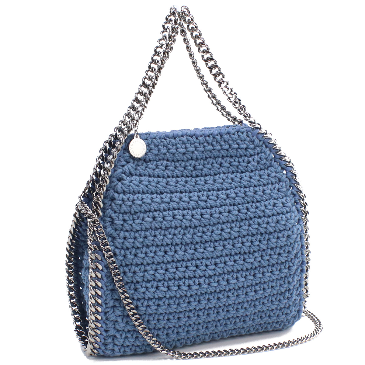 ステラマッカートニー STELLA MCCARTNEY  トートバッグ ブランド バッグ371223　W70045　4111 FALABELLA ファラベラブルー系 bag-01