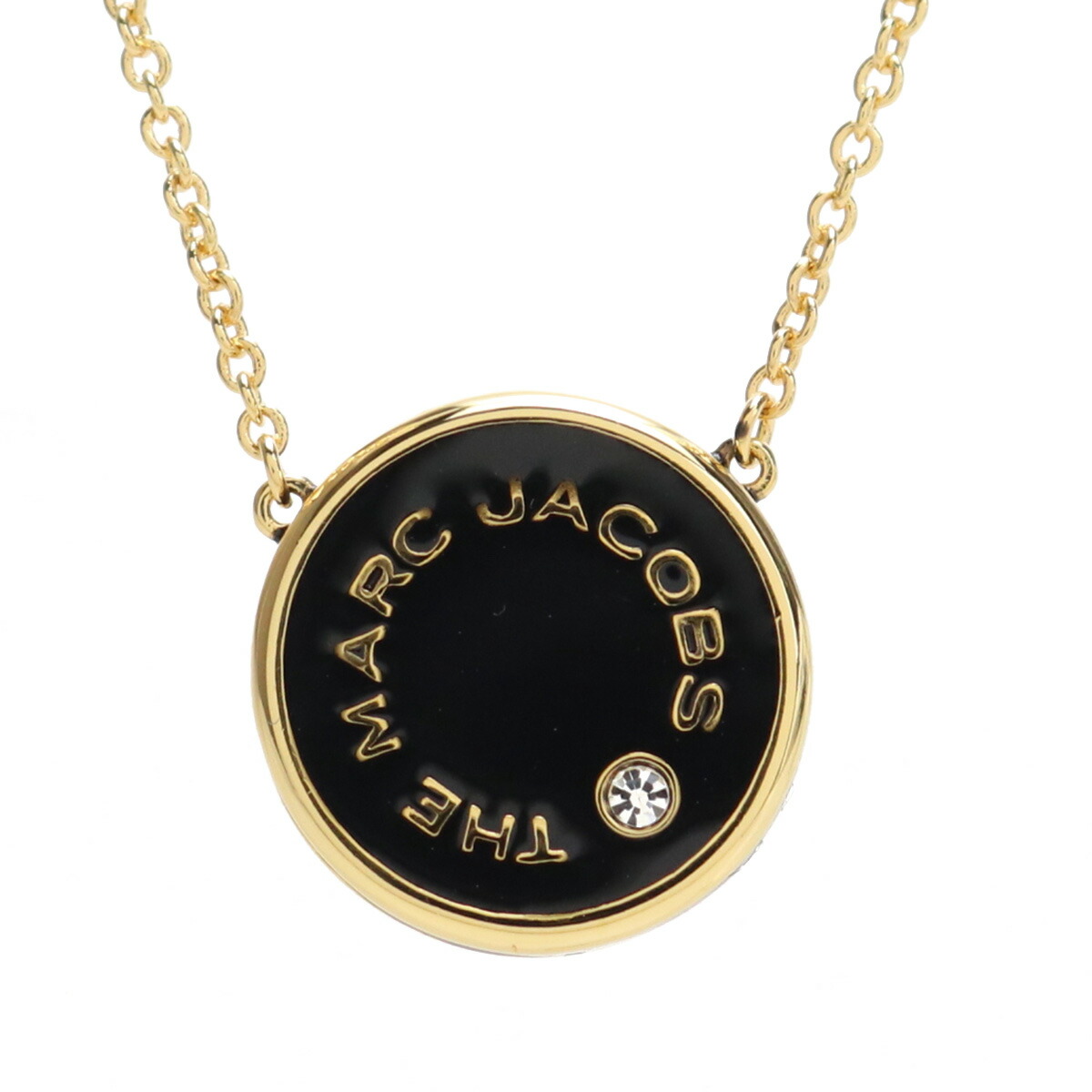 マーク・ジェイコブス MARC JACOBS  ペンダント ブランドアクセサリー ブランドロゴM0017166　001Black/Gold ブラック gsw-5