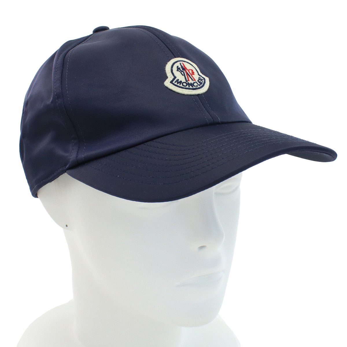 モンクレール MONCLER  レディース ベースボールキャップ ロゴ ブランド3B00001 BASEBALL　0U282　778ネイビー系 cap-01