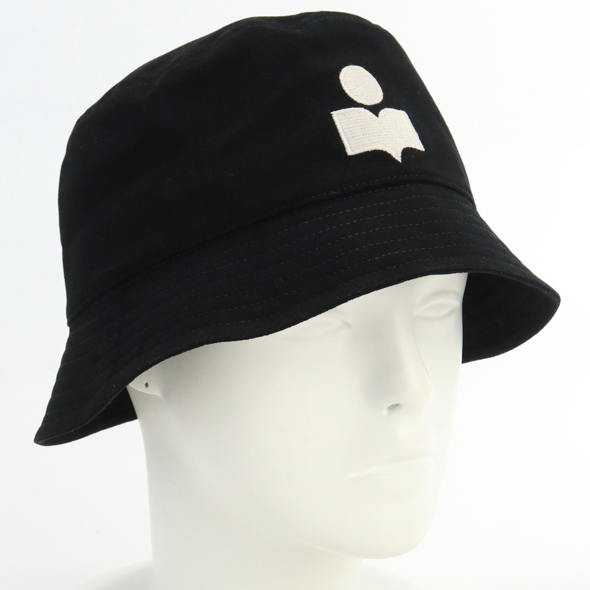 イザベルマラン ISABEL MARANT  レディース ヘイリーバケットハット ブランドCU001XFA　A3C05A　BKECBLACK-ECRU ブラック cap-01