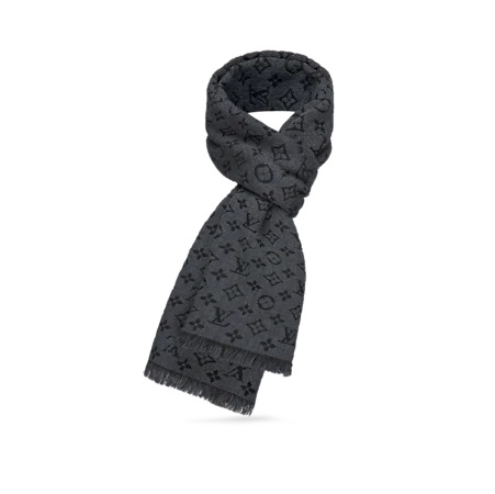 Shop Louis Vuitton Reykjavik gradient scarf by attrayant