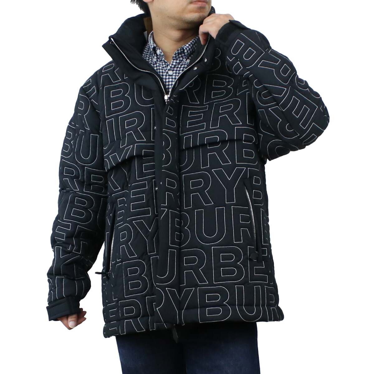 Julien David ノーカラージャケット コード刺繍 カモフラy_clothing