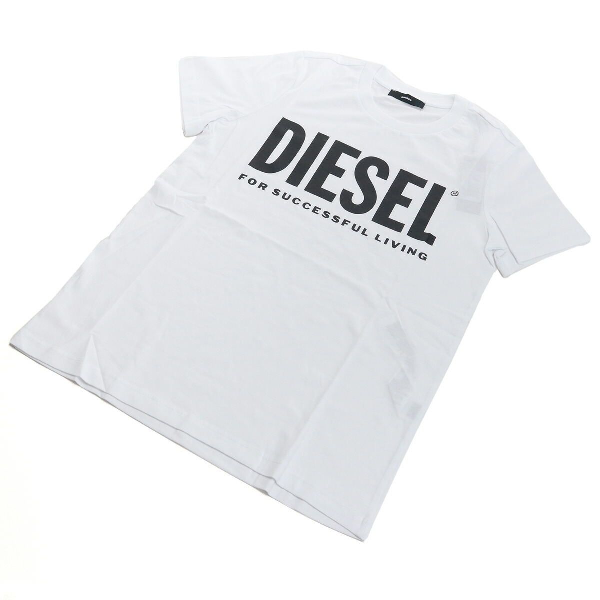 阿部商店 ディーゼル Diesel レディース ｔシャツ 00syw8 0catj 100 ホワイト系 Bos 43 Apparel 01 Ts 01 レディース