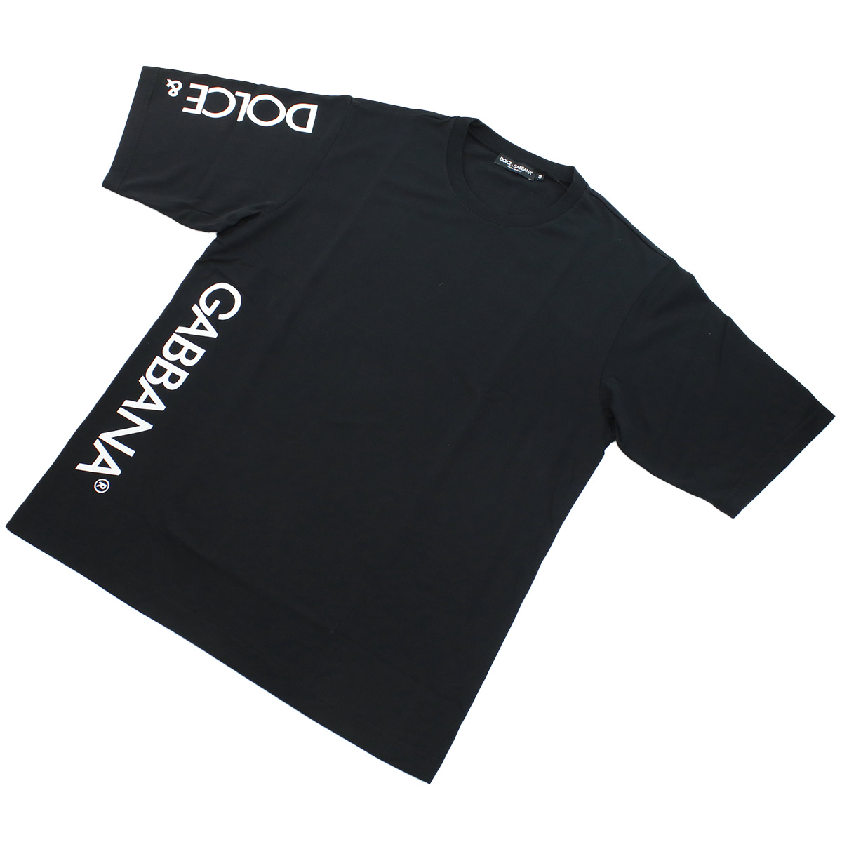 ドルチェ&ガッバーナ DOLCE&GABBANA  メンズ－Ｔシャツ ブランドG8PC7T　HU7MA　N0000ブラック ts-01