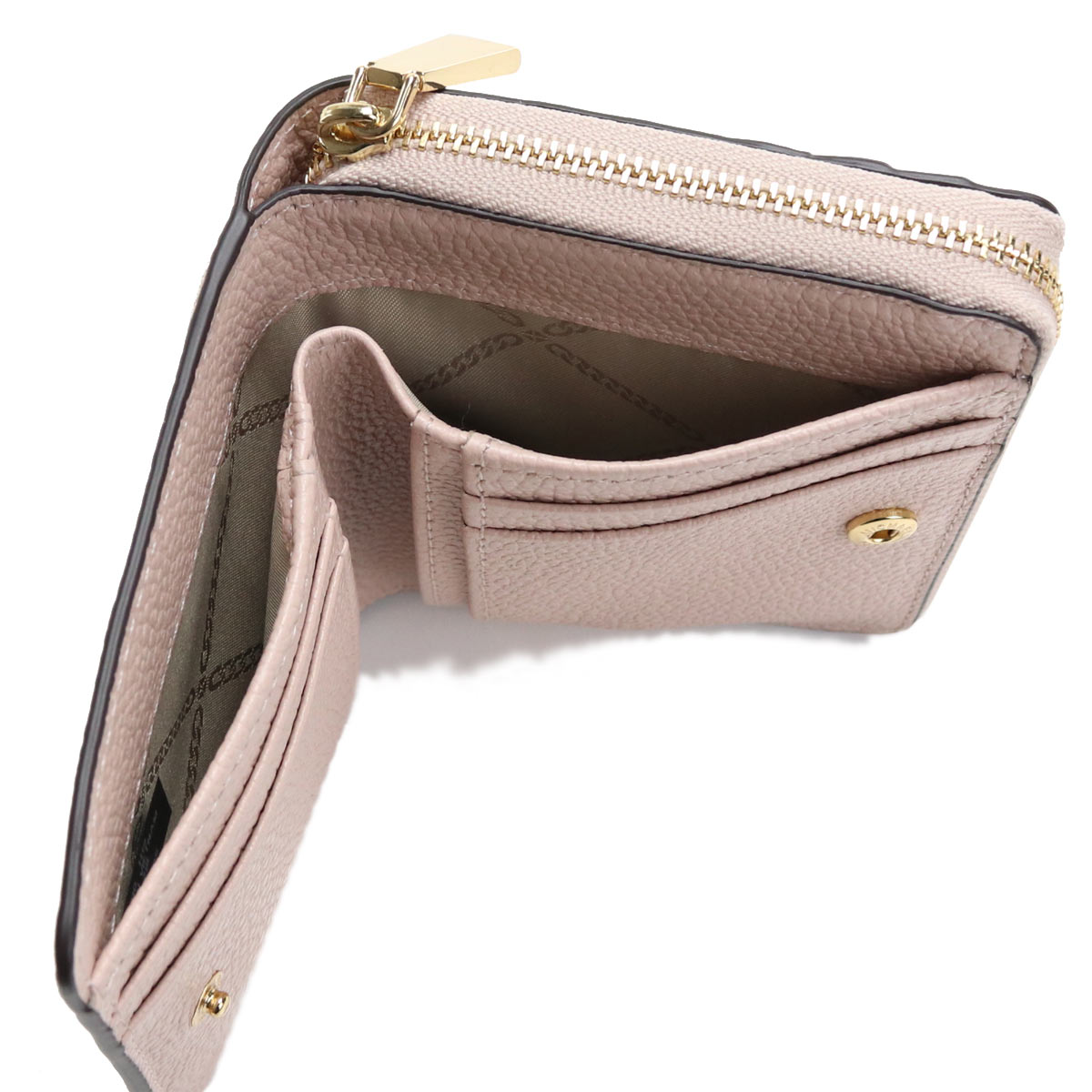 La Charm いえエコ Com マイケル コース Michael Kors コンパクト 2つ折り財布 34f9gj6z8l Leather 187 Soft Pink ピンク系