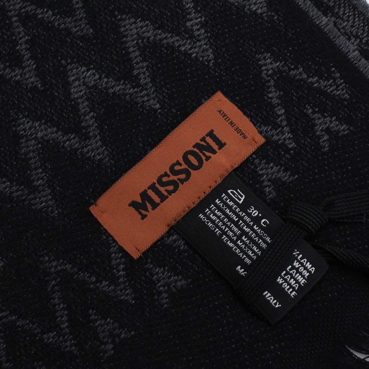 ブランドプラス / ミッソーニ MISSONI ウール マフラー 0828 4