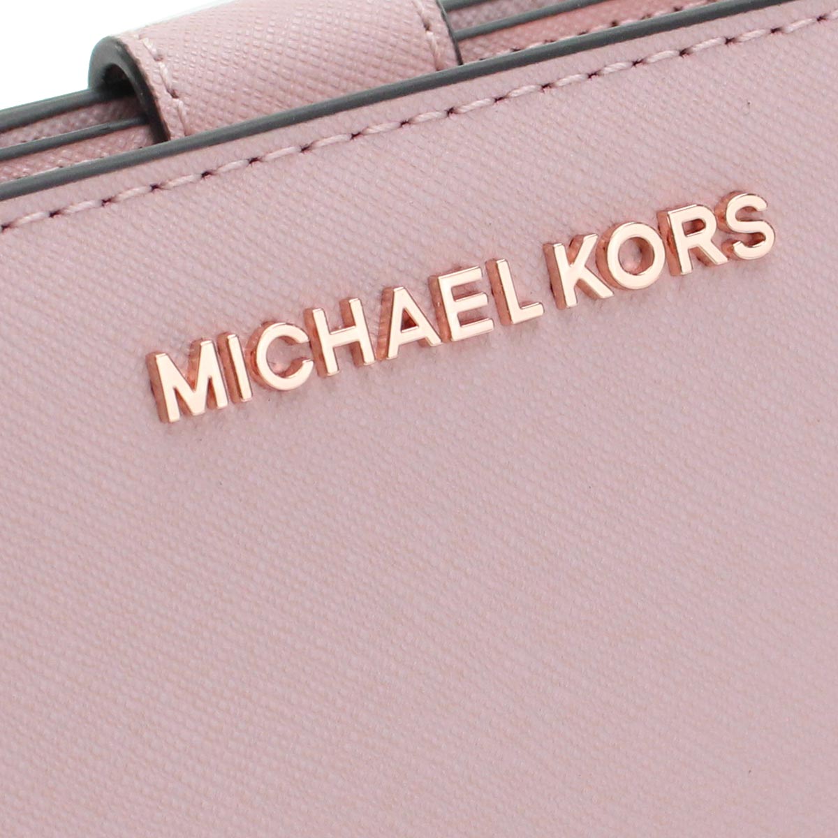 La Charm いえエコ Com マイケルコースアウトレット Michael Kors Outlet 2つ折り財布 35t9rtvf2l Leather 656 Blossom ピンク系