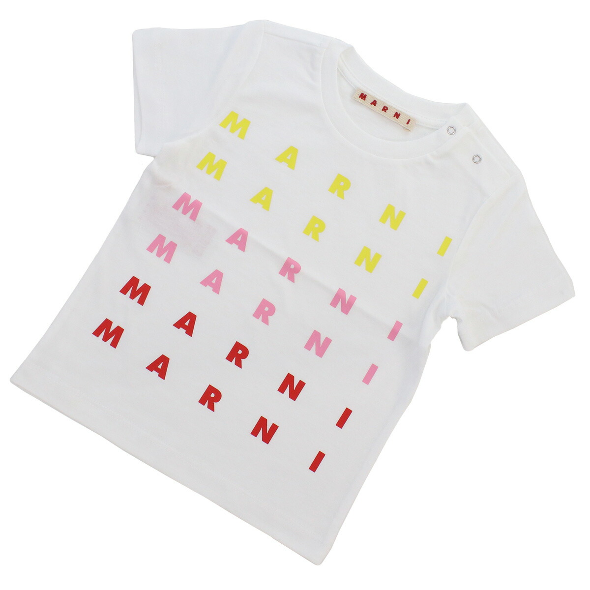ブランドプラス / マルニ MARNI ベビー Tシャツ ブランド ロゴ M00750 ...