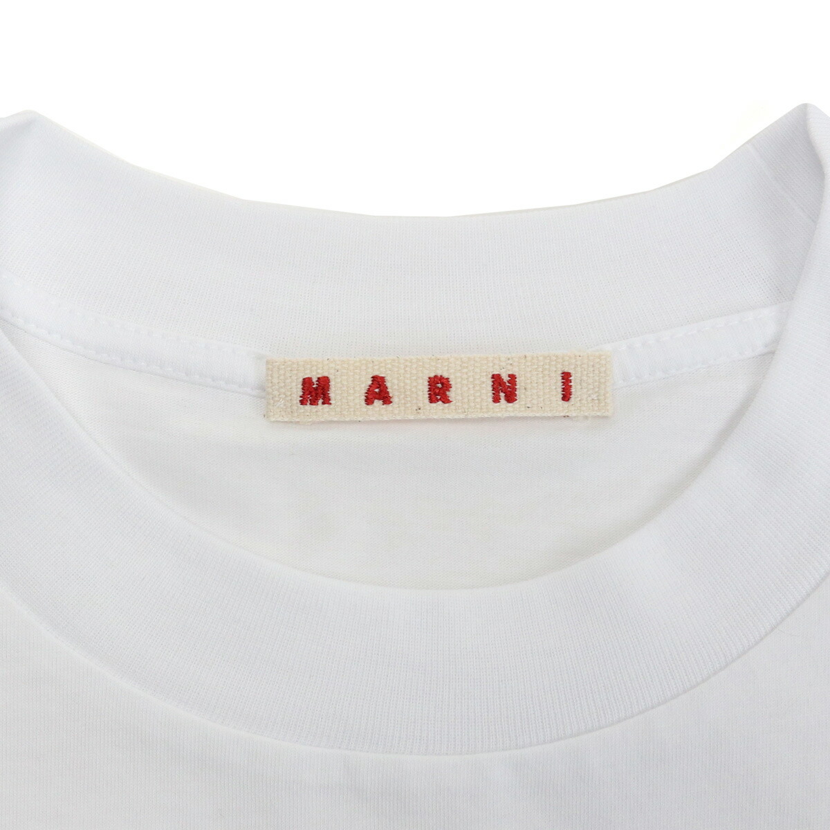 新入荷 MARNI マルニ 半袖 Tシャツ 男女兼用 サイズS ホワイト