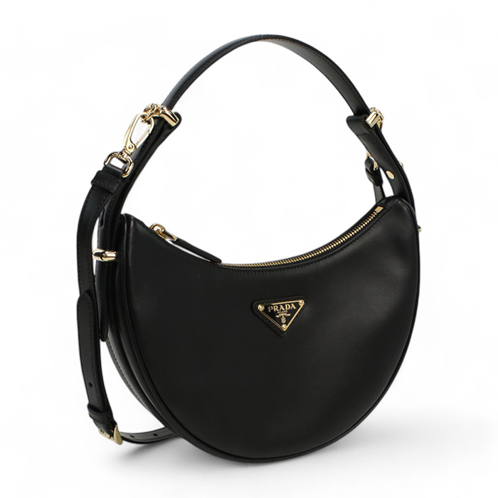 プラダ PRADA  アーケ レザー ショルダーバッグ トライアングルロゴ1BC194　ASK V OOO　F0002NERO bag-01