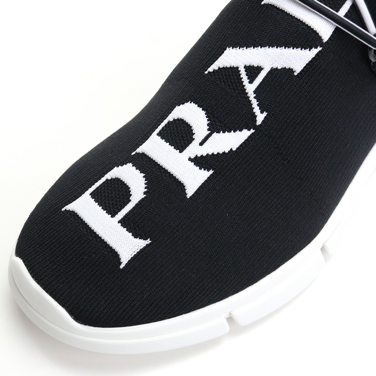 感謝価格 プラダ Prada メンズスニーカー ブランドロゴ ブランドスニーカー 4e3492 3ld8 F0967 Nero Bianco ブラック Shoes 01 超目玉 Lanmexx Com