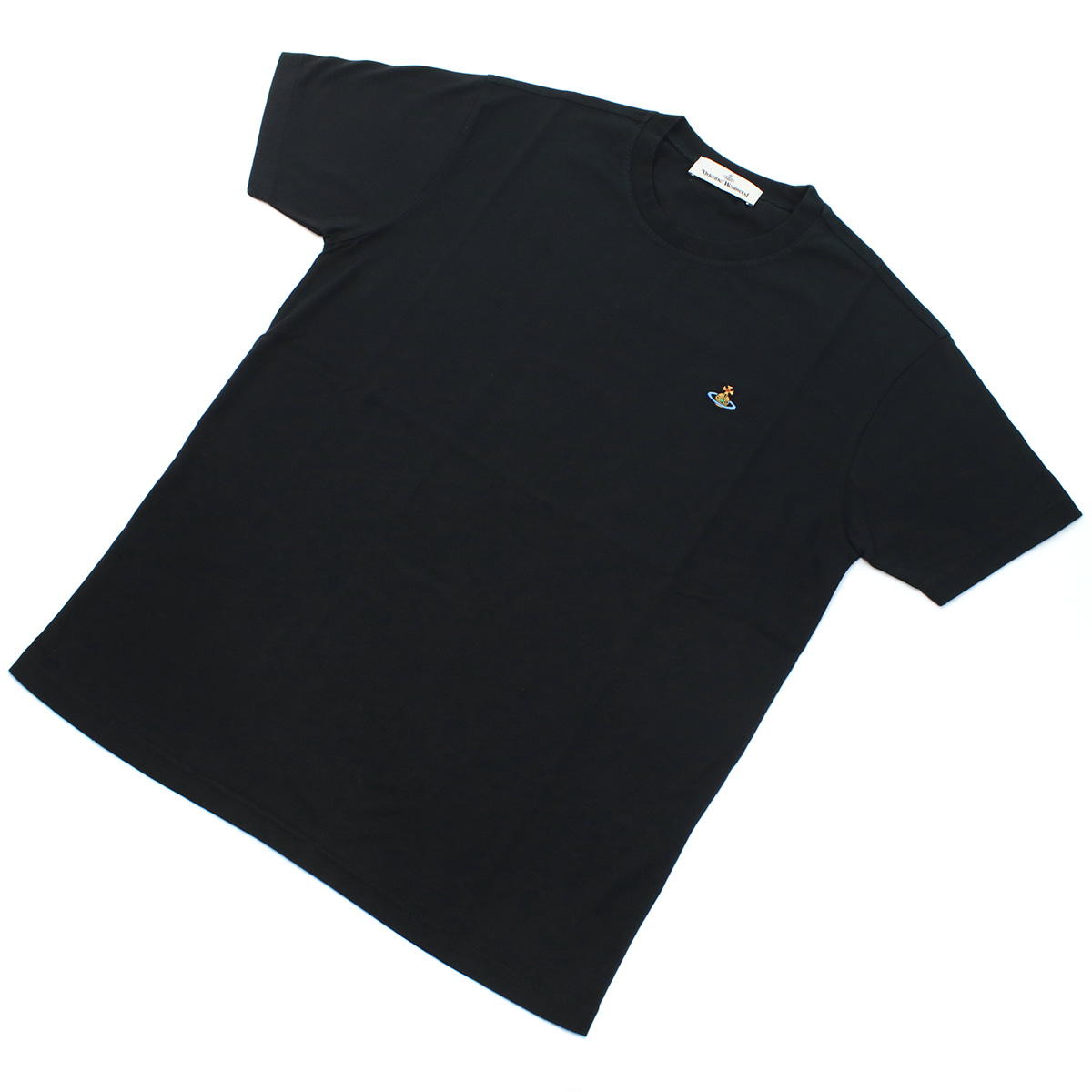 ヴィヴィアン・ウエストウッド Vivienne Westwood  メンズ－Ｔシャツ ブランド3G010006　J001M　N401BLACK ブラック ts-01