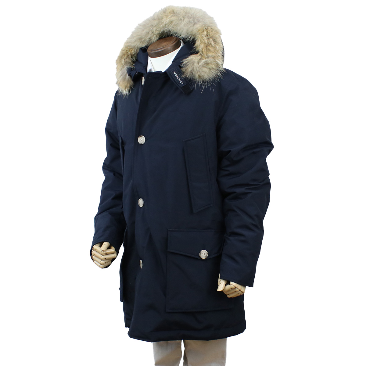 ウールリッチ WOOLRICH  メンズ－ダウンコート ブランドWOOU0482MR　UT0001　MLBMELTON BLUE ネイビー系 outer-01